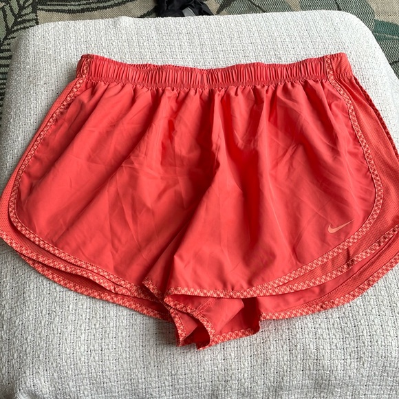 Nike Pants - Nike dri-fit shorts orange size 1x